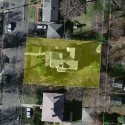 14 Wessex Rd, Newton, MA 02459 aerial view