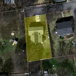 18 Murray Ter, Newton, MA 02465 aerial view