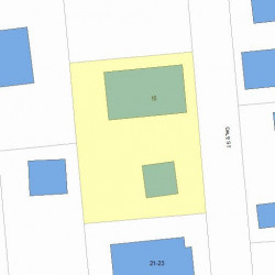 15 Dale St, Newton, MA 02460 plot plan