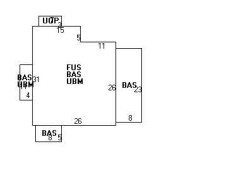 22 Furbush Ave, Newton, MA 02465 floor plan