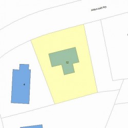 52 Annawan Rd, Newton, MA 02468 plot plan