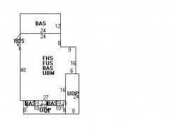 52 Brookside Ave, Newton, MA 02460 floor plan