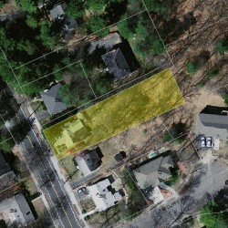 346 Winchester St, Newton, MA 02461 aerial view