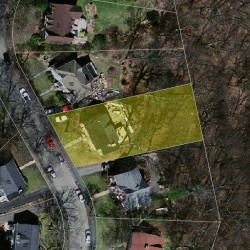 16 Kingston Rd, Newton, MA 02461 aerial view