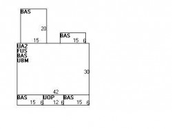 188 Adams St, Newton, MA 02460 floor plan