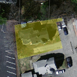 21 Washington Ter, Newton, MA 02460 aerial view