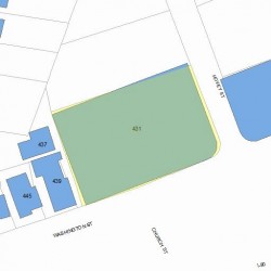 431 Washington St, Newton, MA 02458 plot plan