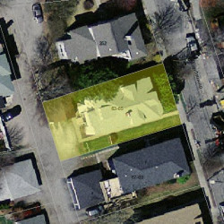 63 Withington Rd, Newton, MA 02460 aerial view