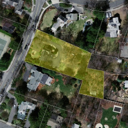 422 Chestnut St, Newton, MA 02468 aerial view