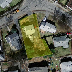 16 Waldorf Rd, Newton, MA 02461 aerial view