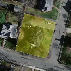 103 Hunnewell Ave, Newton, MA 02458 aerial view
