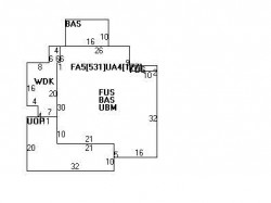 173 Moffat Rd, Newton, MA 02468 floor plan