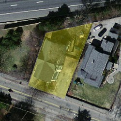 229 Auburn St, Newton, MA 02465 aerial view