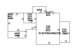 95 Temple St, Newton, MA 02465 floor plan