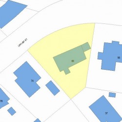 66 Upham St, Newton, MA 02465 plot plan