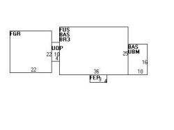 546 Parker St, Newton, MA 02459 floor plan