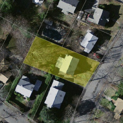 15 Duxbury Rd, Newton, MA 02459 aerial view