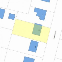 15 Princeton St, Newton, MA 02458 plot plan