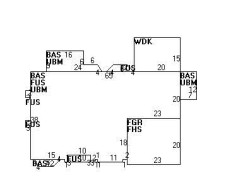 77 Oak Hill St, Newton, MA 02459 floor plan