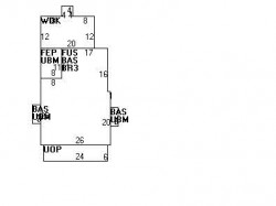 176 River St, Newton, MA 02465 floor plan