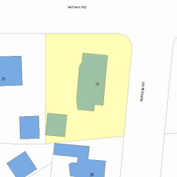 30 Ransom Rd, Newton, MA 02459 plot plan