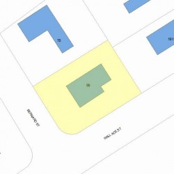 99 Wallace St, Newton, MA 02461 plot plan