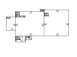 460 Dedham St, Newton, MA 02459 floor plan