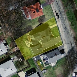 361 Albemarle Rd, Newton, MA 02460 aerial view