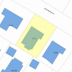 30 Whittemore Rd, Newton, MA 02458 plot plan