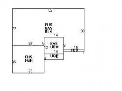 140 Greenwood St, Newton, MA 02459 floor plan