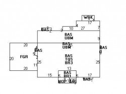 25 Gordon Rd, Newton, MA 02468 floor plan