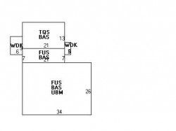 427 Crafts St, Newton, MA 02465 floor plan