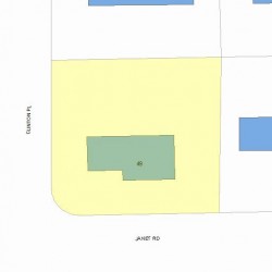 49 Janet Rd, Newton, MA 02459 plot plan