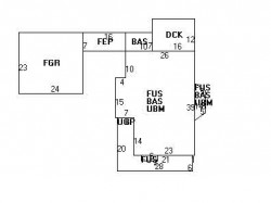 13 Parker Ave, Newton, MA 02459 floor plan