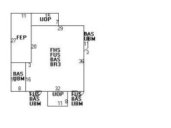 604 Walnut St, Newton, MA 02460 floor plan