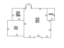 153 Brookline St, Newton, MA 02467 floor plan