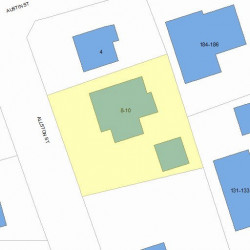 10 Allston St, Newton, MA 02465 plot plan