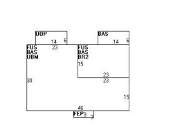 214 Auburn St, Newton, MA 02465 floor plan