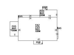 24 Carlton Rd, Newton, MA 02468 floor plan