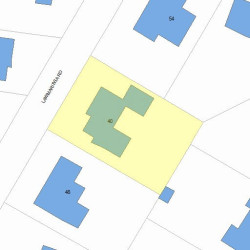 40 Lawmarissa Rd, Newton, MA 02468 plot plan