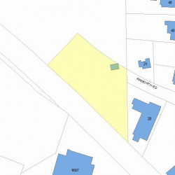 29 Kinmonth Rd, Newton, MA 02468 plot plan