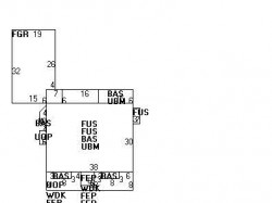 602 Centre St, Newton, MA 02458 floor plan