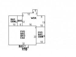 84 Ridge Ave, Newton, MA 02459 floor plan