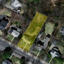 283 Woodward St, Newton, MA 02461 aerial view