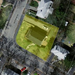 26 Holman Rd, Newton, MA 02466 aerial view
