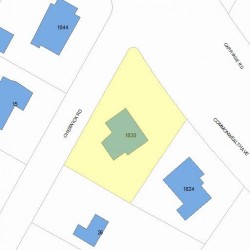 1830 Commonwealth Ave, Newton, MA 02466 plot plan