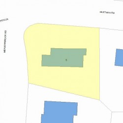 5 Hartman Rd, Newton, MA 02459 plot plan