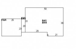 522 Dedham St, Newton, MA 02461 floor plan