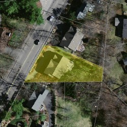 161 Brookline St, Newton, MA 02467 aerial view