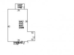 56 Cypress St, Newton, MA 02459 floor plan